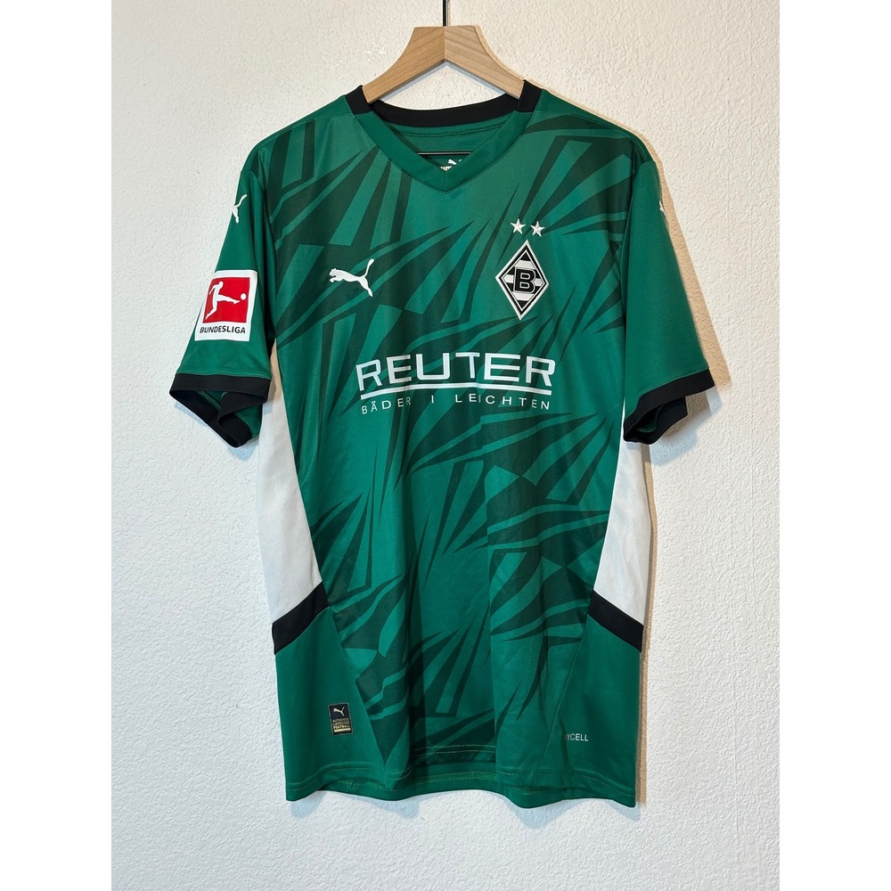 Puma Borussia Monchengladbach 2024/25Away Jersey Green Mens 2XL 754419-06